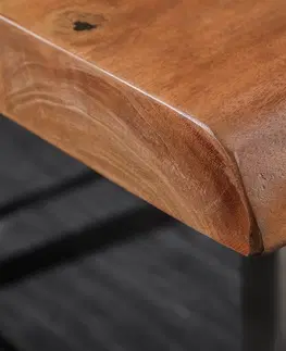 Jídelní stoly LuxD Luxusní jídelní stůl z masivu Massive II New Honey 200cm - Skladem