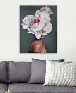 Obrazy Hanah Home Obraz BLOSSOMING WOMAN II 50x70 cm