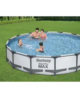 Bazény Bestway Nadzemní bazén Steel Pro MAX,  427 x 84 cm