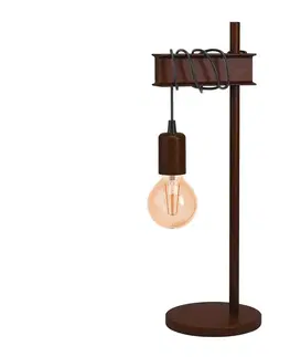Lampy Eglo Eglo 43525 - Stolní lampa TOWNSHEND 1xE27/10W/230V 