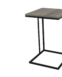 Konferenční stolky KAKABAN odkládací stolek, dub/černá