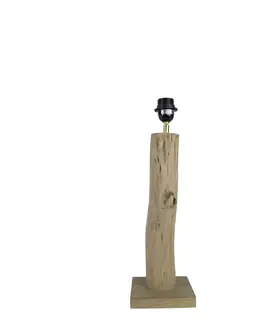 Lampy Dřevěná základna ke stolní lampě Eukalyptus - 10*10*50cm Mars & More OMLVE40