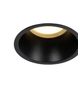 Podhledove svetlo Moderní vestavné bodové svítidlo černé AR70 IP44 - Odd