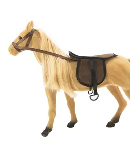 Dřevěné hračky Teddies Česací kůň s doplňky, 38 cm