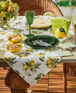 Nádobí a příbory Keramická miska s designem citrónů