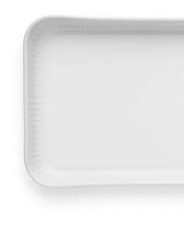 Mísy a misky EVA SOLO Servírovací talíř Legio Nova bílý 37 x 13 cm