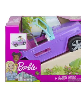 Hračky panenky MATTEL - Barbie Plážový Kabriolet