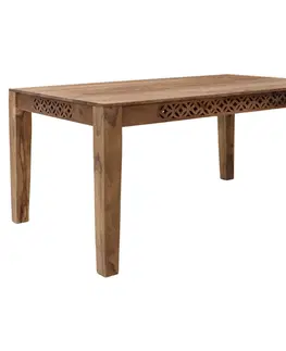 Jídelní stoly Jídelní stůl Mira 140x90 z indického masivu palisandr / sheesham