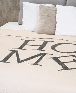 Přikrývky Domarex Přehoz na postel Home béžová, 220 x 240 cm