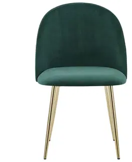 Židle do jídelny Jídelní židle Artdeco Zelená