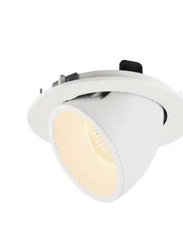 LED podhledová svítidla SLV BIG WHITE NUMINOS GIMBLE L zápustné stropní svítidlo bílé 2700 K 55° 1005991