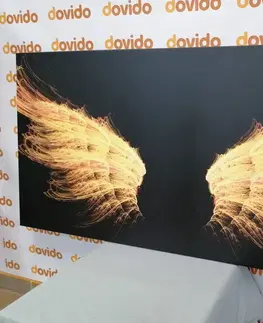 Obrazy andělů Obraz zlatá andělská křídla
