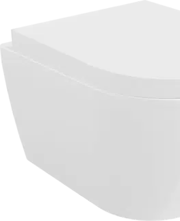 Kompletní WC sady Závěsná WC mísa MEXEN CARMEN 5 + prkénko SLIME
