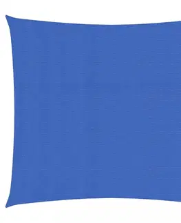 Stínící textilie Stínící plachta obdélníková HDPE 2,5 x 2 m Dekorhome Modrá