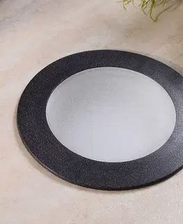 Nájezdová svítidla Fumagalli Zapuštěné světlo Ceci 160 kulaté černé 10 W CCT