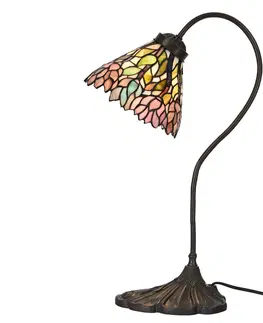 Svítidla Stolní Tiffany lampa Bernette -  Ø 20*51 cm  Clayre & Eef 5LL-6162