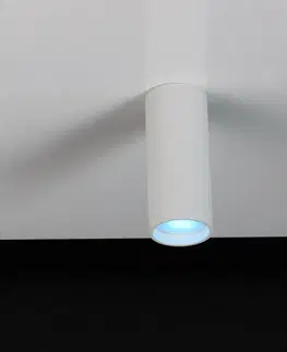 Inteligentní bodová světla LUTEC LED stropní bodové světlo Stag, CCT a RGBW, bílá
