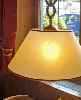 Závěsná světla Menzel Menzel Provence Chalet - závěsné světlo ve žluté