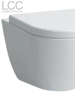 WC sedátka PRIM předstěnový instalační systém s chromovým tlačítkem  20/0041 + WC LAUFEN PRO LCC RIMLESS + SEDÁTKO PRIM_20/0026 41 LP2