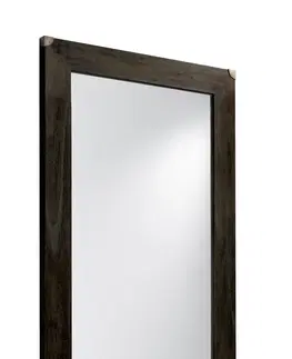 Luxusní a designová zrcadla Estila Industriální luxusní zrcadlo z masivu M-Industrial 120cm