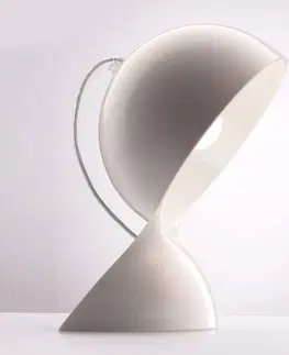 Světla na parapety Artemide Artemide Dalù designová stolní lampa v bílé barvě