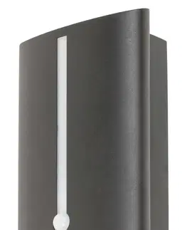 Moderní venkovní nástěnná svítidla Rabalux venkovní nástěnné svítidlo Baltimore E27 1x MAX 25W matná černá IP44 8731