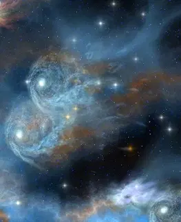 Obrazy vesmíru a hvězd Obraz nekonečná galaxie
