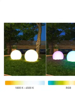 SmartHome venkovní dekorativní svítidla tint Müller Licht tint Calluna LED světelný globus IP44