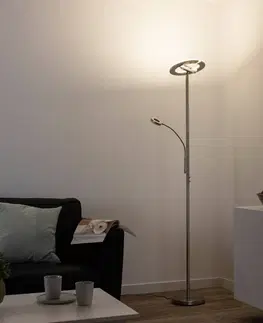 Inteligentní stojací lampy LOLA Smart LED stojací lampa LOLAsmart Rocco čtecí rameno