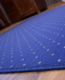 Koberce a koberečky Dywany Lusczow Kusový koberec AKTUA Mateio modrý, velikost 100x250