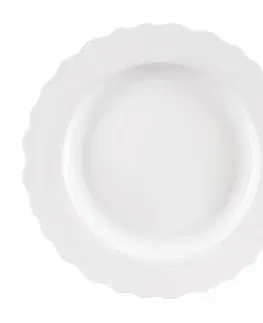 Talíře Mělký talíř MONA vlnky pr. 24,5 cm
