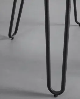 Židle do jídelny Židle Ivie - Černá Koženka