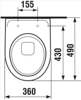 WC sedátka PRIM předstěnový instalační systém bez tlačítka + WC JIKA LYRA PLUS + SEDÁTKO DURAPLAST PRIM_20/0026 X LY6