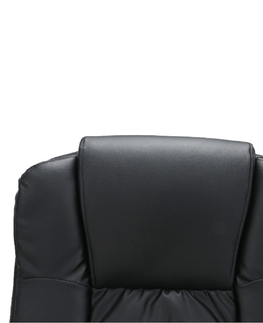 Kancelářské židle Kancelářské křeslo OXMAD, černá/chrom