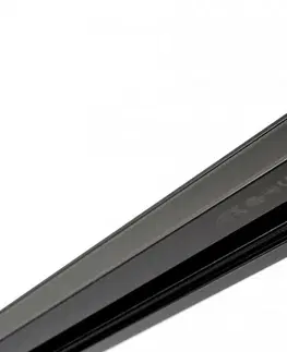 Kolejnice a příslušenství 3fáze Light Impressions Deko-Light 3-fázový kolejnicový systém - D Line DALI vestavná lišta s křídly 3m, černá 710511