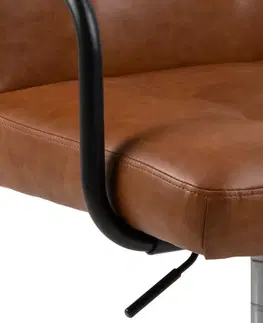 Kancelářské židle Actona Kancelářská židle Cosmo brandy hnědá