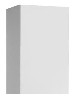 Koupelnový nábytek AQUALINE ALTAIR vysoká skříňka s košem 40x184x31cm, pravá, bílá AI185R