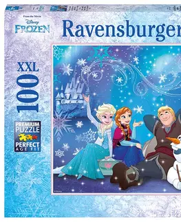 Hračky puzzle RAVENSBURGER - Disney Ledové království 100 dílků