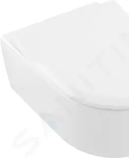 WC sedátka VILLEROY & BOCH Avento WC sedátko SlimSeat, SoftClosing, alpská bílá 9M87S101