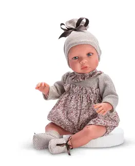 Hračky panenky RAPPA - Realistická panenka od Asivil ze Španělska chlapeček Martin 46 cm