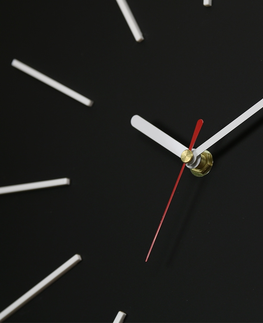 Hodiny ModernClock Nástěnné hodiny Hypnotic černé