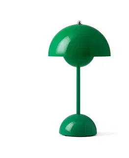 Stolní lampy &Tradition &Tradition Stolní lampa Flowerpot VP3, signální zelená