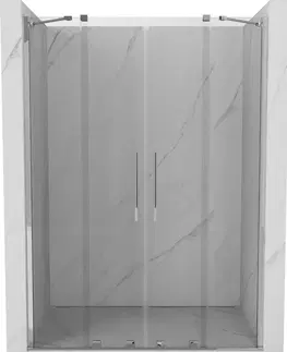 Sprchové kouty MEXEN/S Velar Duo posuvné sprchové dveře 160, transparent, chrom 871-160-000-02-01