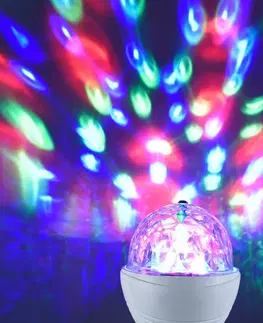 LED žárovky JUST LIGHT LEUCHTEN DIRECT LED disco žárovka, E14 párty žárovka RGB LD 08117