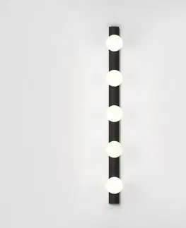 Moderní nástěnná svítidla ASTRO nástěnné svítidlo Cabaret 5 II 5x3.5W G9 černá 1087008