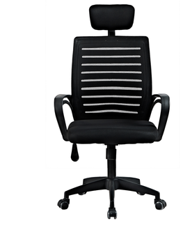Kancelářské židle Kancelářské křeslo ANICETO, černá