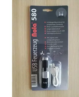 Příslušenství ke grilům Plazmový zapalovač USB Nola 580