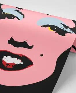 Samolepící tapety Samolepící tapeta ikonická Marilyn Monroe v pop art designu