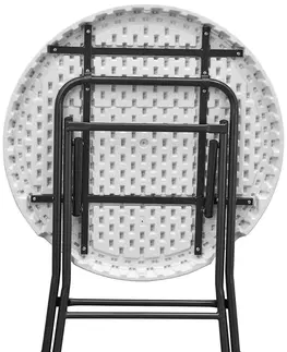 Zahradní židle a křesla Stůl CATERING 80 cm Rojaplast 110 cm