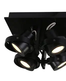 Bodová světla Steinhauer LED stropní bodové osvětlení Westpoint 4zdr černé